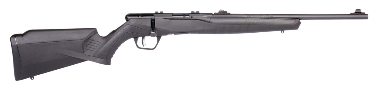 Savage Arms 70214 B Series F Compact 22 LR 10+1 18" Matte Black Button Rifled Barrel, Matte Black Drilled & Tapped Carbo