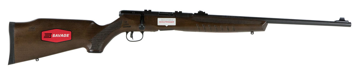 Savage Arms 70210 B Series G Full Size 22 LR 10+1 21" Matte Black Sporter Barrel, Matte Black Drilled & Tapped Carbon St