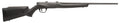 Savage Arms 70840 B17 F Compact 17 HMR 10+1 18" Matte Black Button Rifled Barrel, Matte Black Drilled & Tapped Carbon St