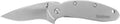 Kershaw 1620FL Scallion  2.40" Folding Drop Point Plain Bead Blasted 420HC SS Blade/Bead Blasted 410 Stainless Steel Han