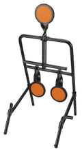 Caldwell 1071002 Resetting  Handgun Resetting Steel Target Black/Orange Circle Illustration Impact Enhancement Motion 3.