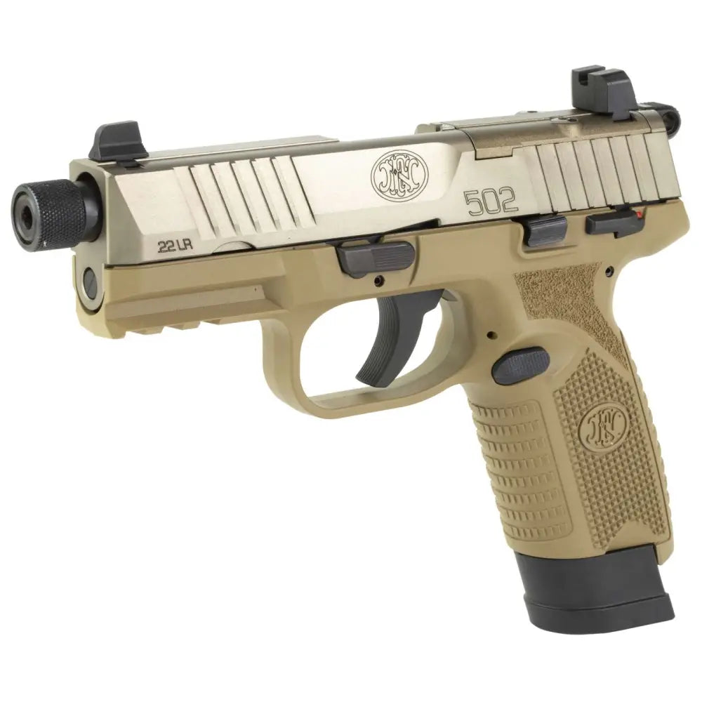 FN 502 TACTICAL 22LR PSTL FDE TB