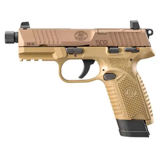 FN 502 TACTICAL 22LR PSTL FDE TB