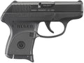 Ruger 3701 LCP  Standard Frame 380 ACP 6+1 2.75" Black Steel Barrel, Black Oxide Serrated Alloy Steel Slide, Black Polym