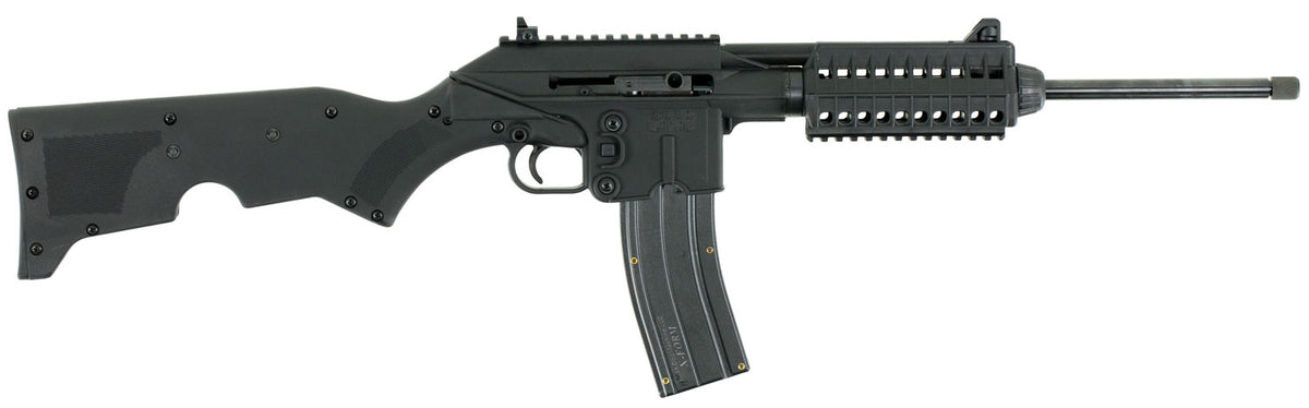 Kel-Tec SU22CABLK SU-22  Full Size 22 LR 26+1 16.10" Black Barrel Black Polymer Receiver Black Fixed Stock w/Storage Com