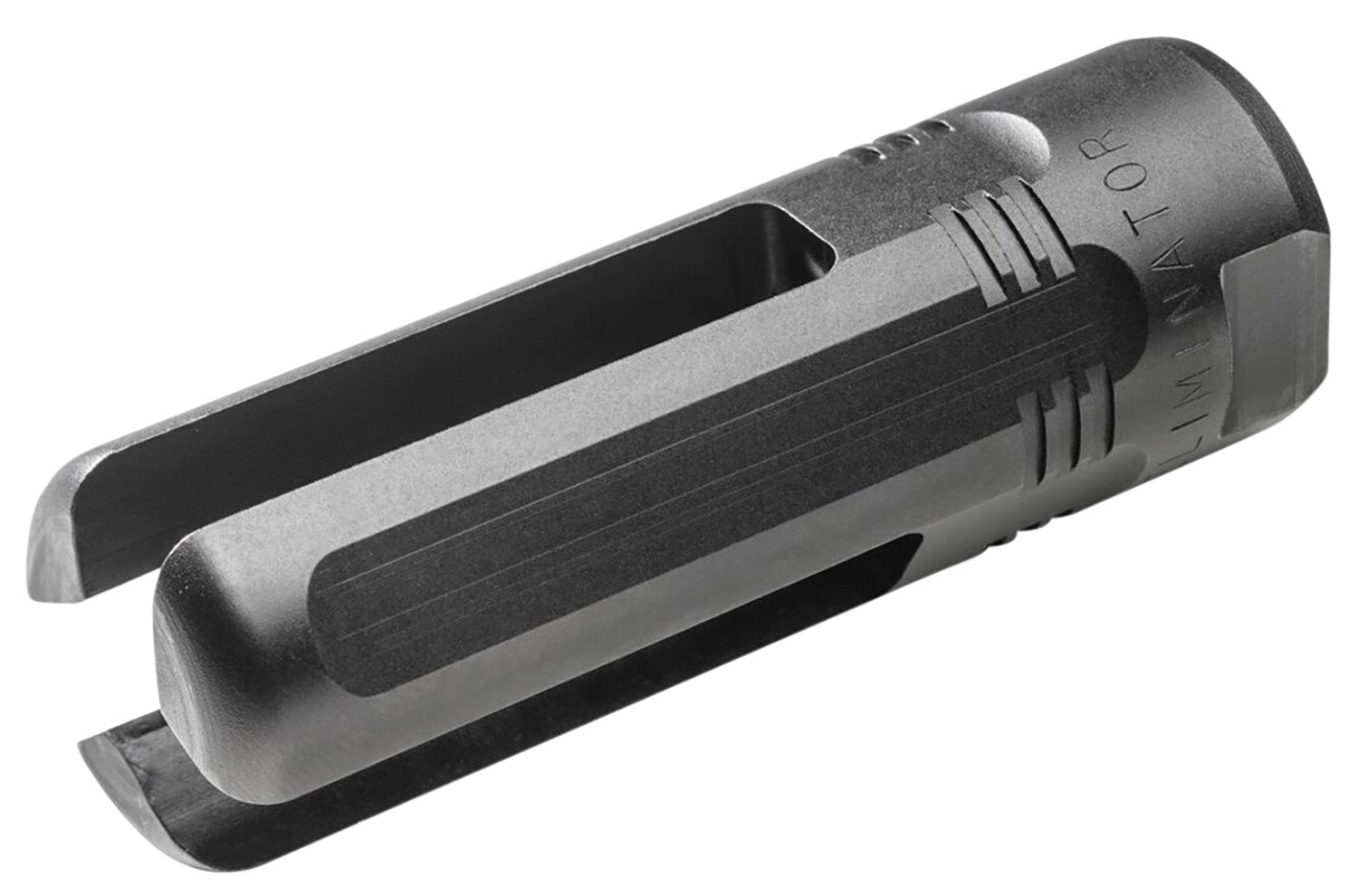 SureFire 3PELIMINATOR7625824 3P Eliminator Flash Hider Black Nitride Stainless Steel with 5/8"-24 tpi Threads & 2.80" OA