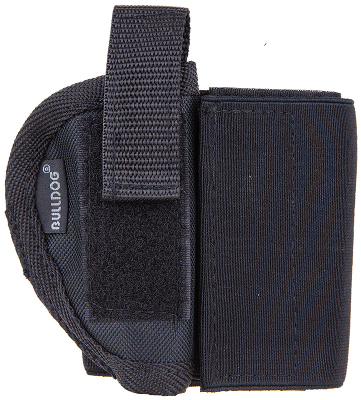 Bulldog WANK20R Ankle  Black Elastic Velcro Fits Glock 43 Fits Ruger LC9 Fits Glock 42 Fits 2-3" Barrel Right Hand