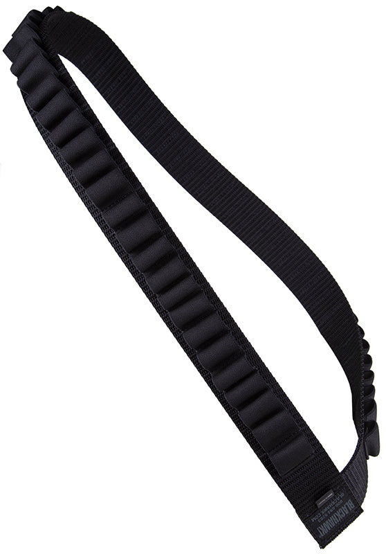 Blackhawk 43SB55BK Shotgun Bandoleer  Black Nylon 55rd Over The Shoulder Mount