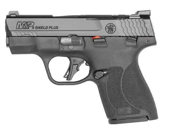 SMITH & WESSON M&P 9 SHIELD PLUS O.R. PSTL 3.1" NIGHT SIGHTS, T.S. 2-10RD