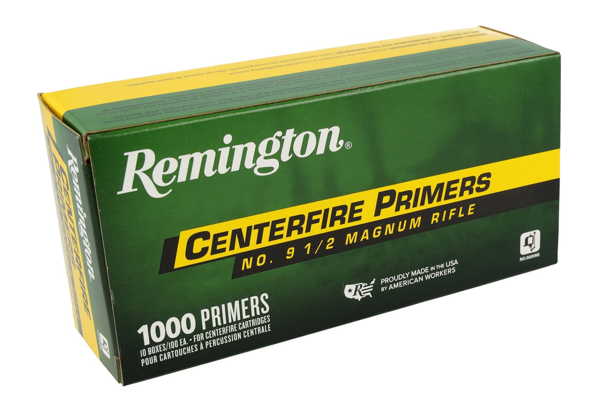 Remington Ammunition 22622 Centerfire Primers Reloading Magnum Rifle Multi Caliber