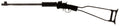 Chiappa Firearms 500145 Little Badger  Full Size 17 HMR 1 Shot, 16.50" Black Cerakote Steel Threaded Barrel, Black Cerak