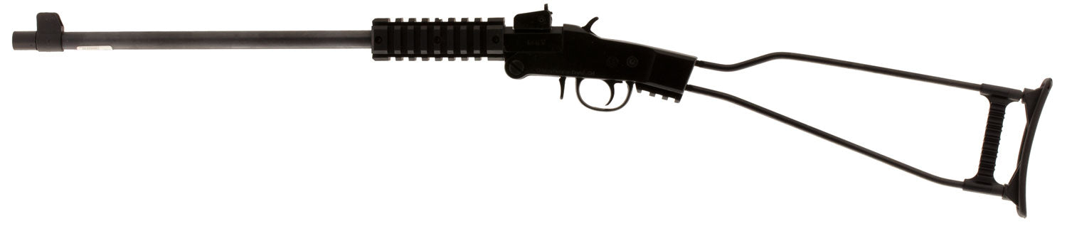 Chiappa Firearms 500145 Little Badger  Full Size 17 HMR 1 Shot, 16.50" Black Cerakote Steel Threaded Barrel, Black Cerak