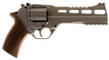 Chiappa Firearms CF340249 Rhino 60SAR *CA Compliant 357 Mag 6 Shot 6" Nickel-Plated Steel Barrel & Cylinder, Nickel-Plat
