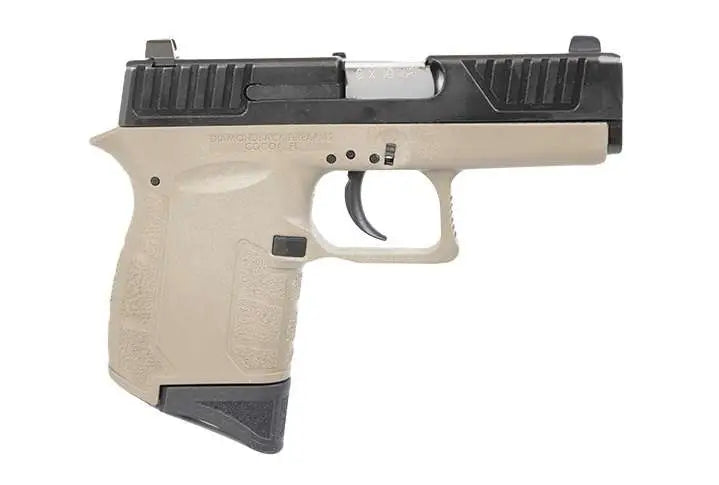 DIAMONDBK GEN IV DB9FDE 9MM PSTL BLK SLIDE/ FDE FRAME