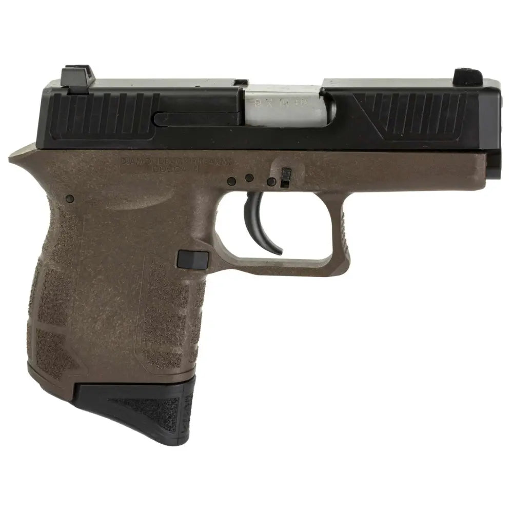 DIAMONDBK GENIV DB9MB 9MM PSTL BLK SLIDE/ MID BZ