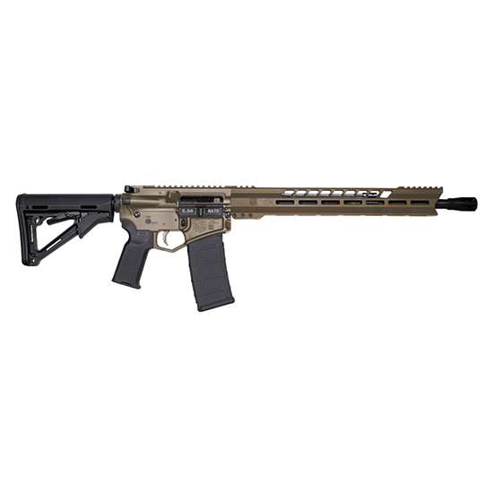 DIAMONDBACK BLACK GOLD DB15 5.56 16" BBL, 15" MLOK V-RAIL FDE 1-30RD MAG