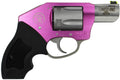 Charter Arms 53831 Undercover Lite Pink Lady Small 38 Special, 5 Shot 2" Stainless Steel Barrel & Cylinder, Pink Aluminu