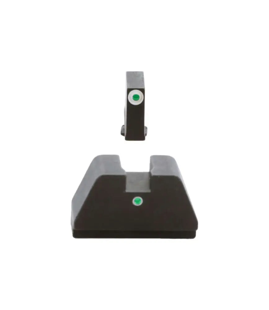 AMERIGLO NIGHT SIGHT SET ALL GLOCK 3XL TALL GREEN  FRONT GREEN DOT REAR