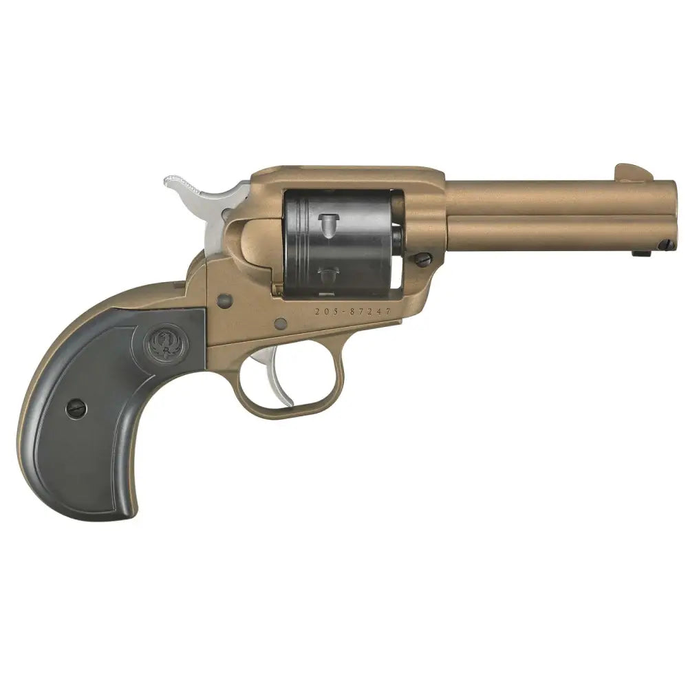 dRUGER WRANGLER 22LR S/A 3.75" REVOLVER BRNT BRZ