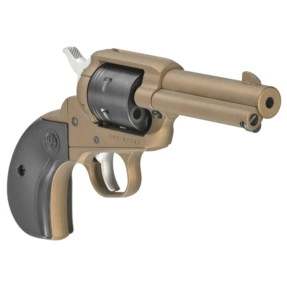 dRUGER WRANGLER 22LR S/A 3.75" REVOLVER BRNT BRZ