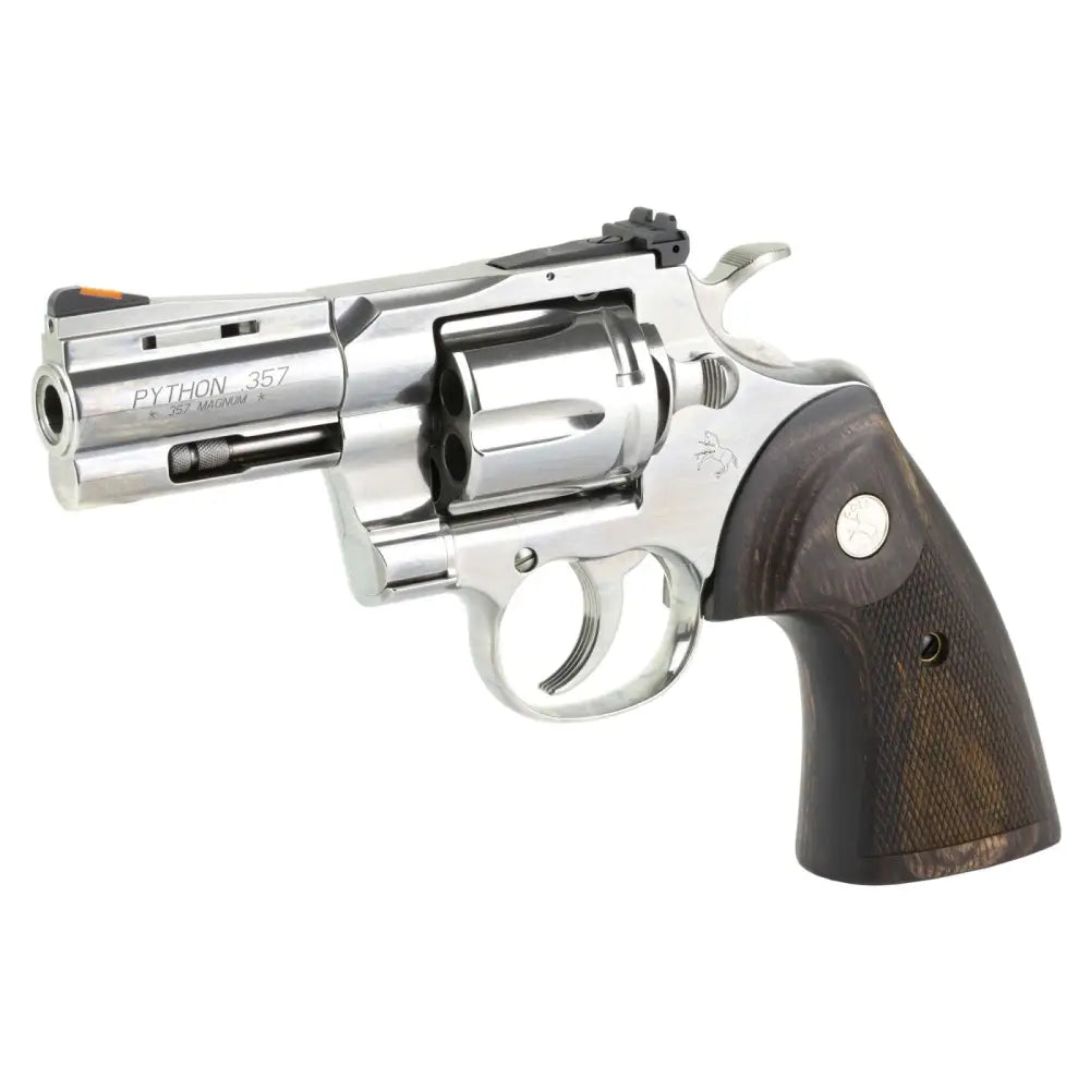 COLT PYTHON STAINLESS REVOLVER 357 MAG 3" 6 RD