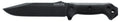 Ka-Bar BK7 Becker Combat Utility 7" Fixed Clip Point Plain Black 1095 Cro-Van Blade, Black Ultramid Handle, Includes She