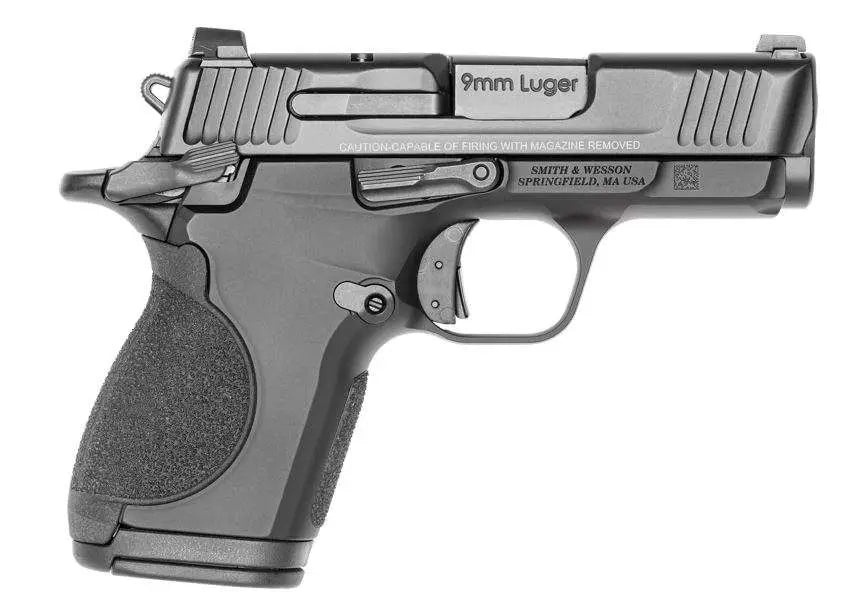 dSMITH & WESSON CSX 9 3.1" PSTL TS WHT DOT SIGHTS 10/12RD