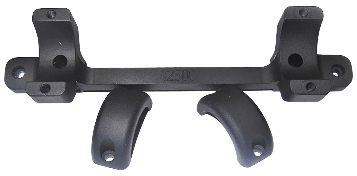 DNZ 12500 Game Reaper Scope Mount/Ring Combo Matte Black 1" Tube, Fits Browning A-Bolt/A-Bolt II Long Action Rifle, High