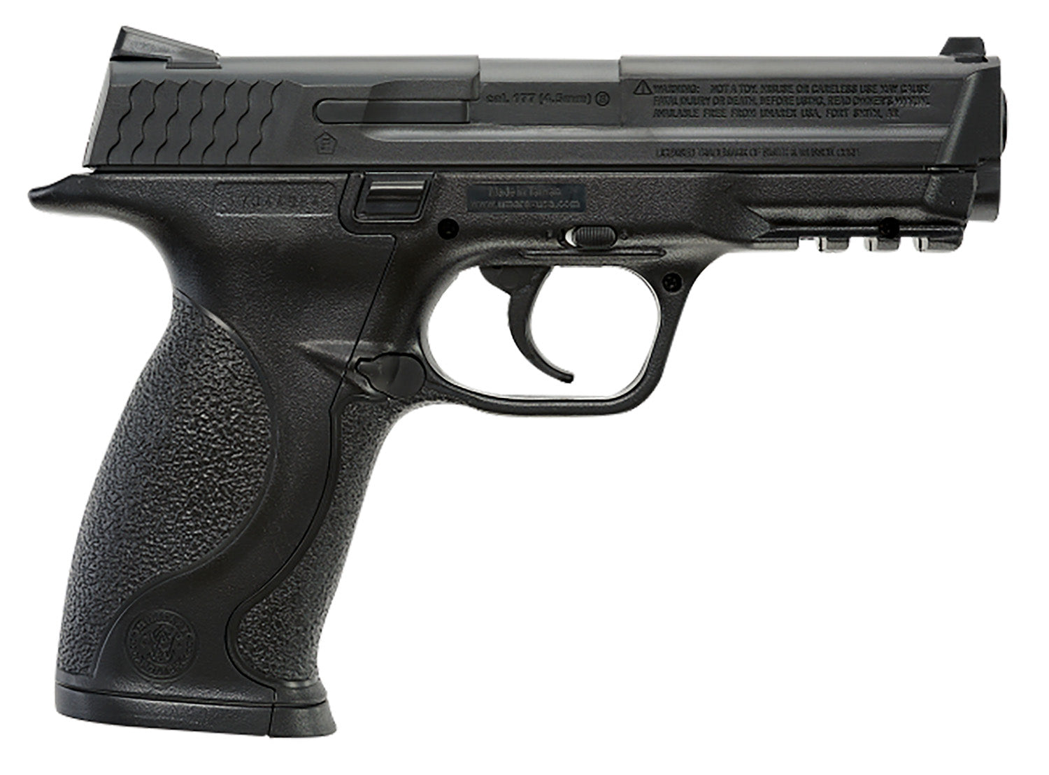 Umarex 2255050 S&W M&P  CO2 177 19+1 4.30" Black Polymer Grips