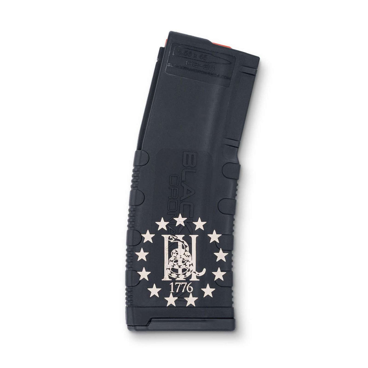 BLACK RAIN LASER ETCHED MAGAZINES 30RD  3PERCENT