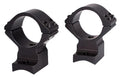 Talley 74X725 Scope Mount/Ring Combo  Extended Black Anodized 30mm Tube Savage Round Receiver with AccuTrigger (110 Seri