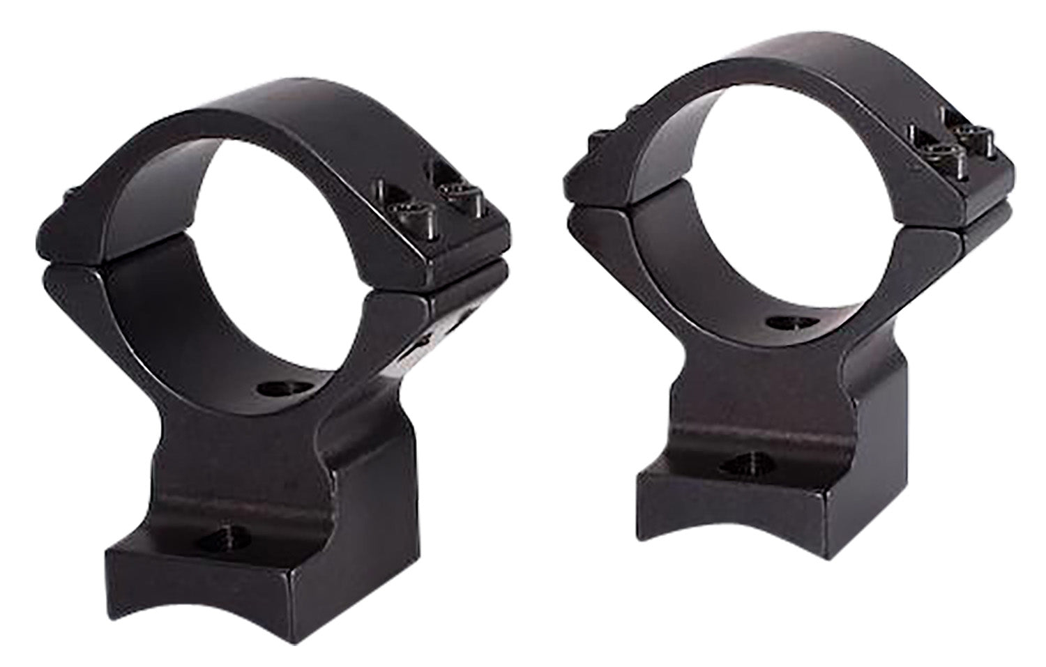Talley 74X725 Scope Mount/Ring Combo  Extended Black Anodized 30mm Tube Savage Round Receiver with AccuTrigger (110 Seri