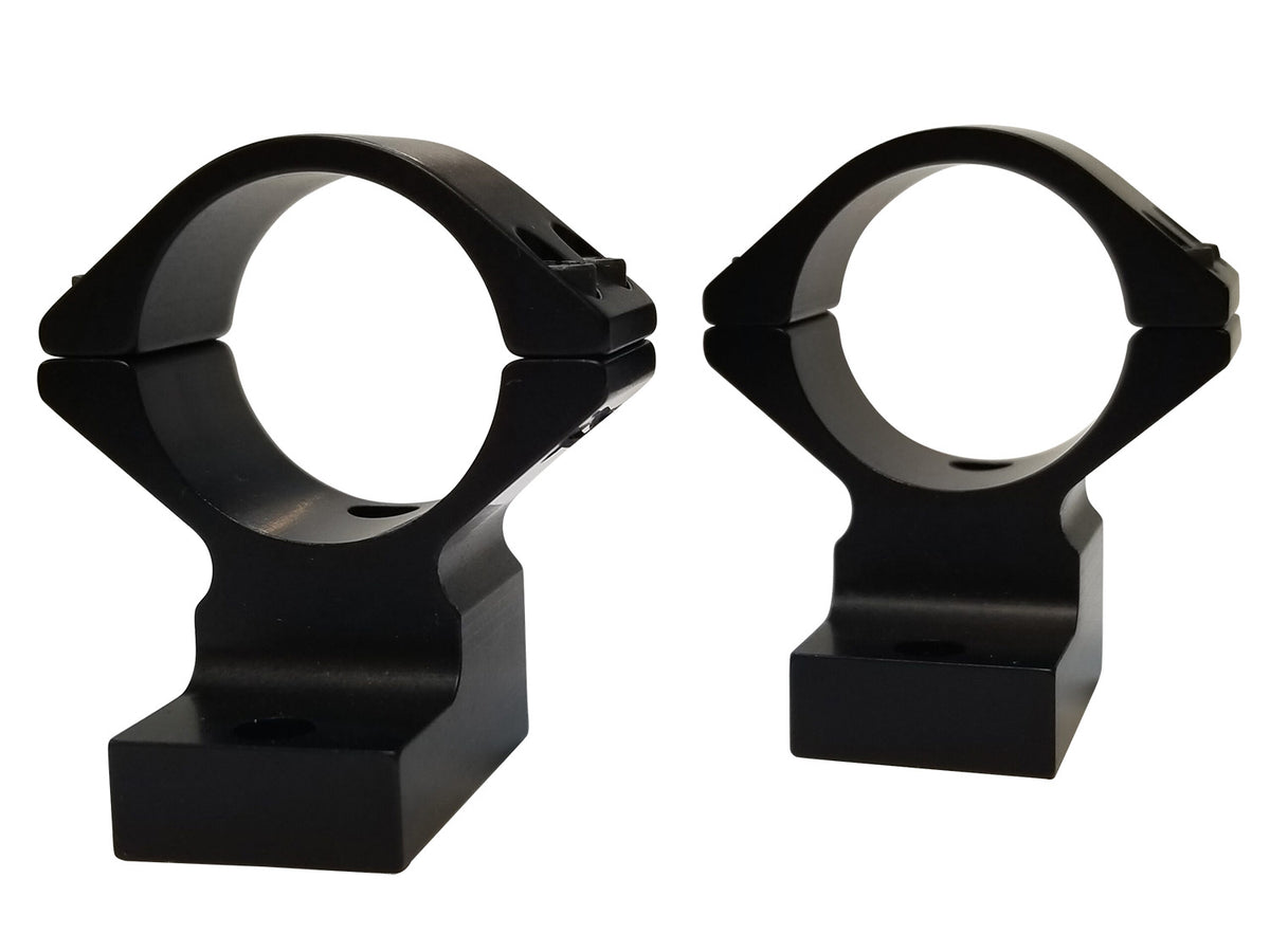 Talley 930714 Scope Mount/Ring Combo  Black Anodized 1" Tube Tikka T3/T3x Low Rings
