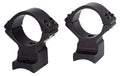 Talley 940734 Scope Mount/Ring Combo  Black Anodized 1" Tube Weatherby Vanguard Medium Rings
