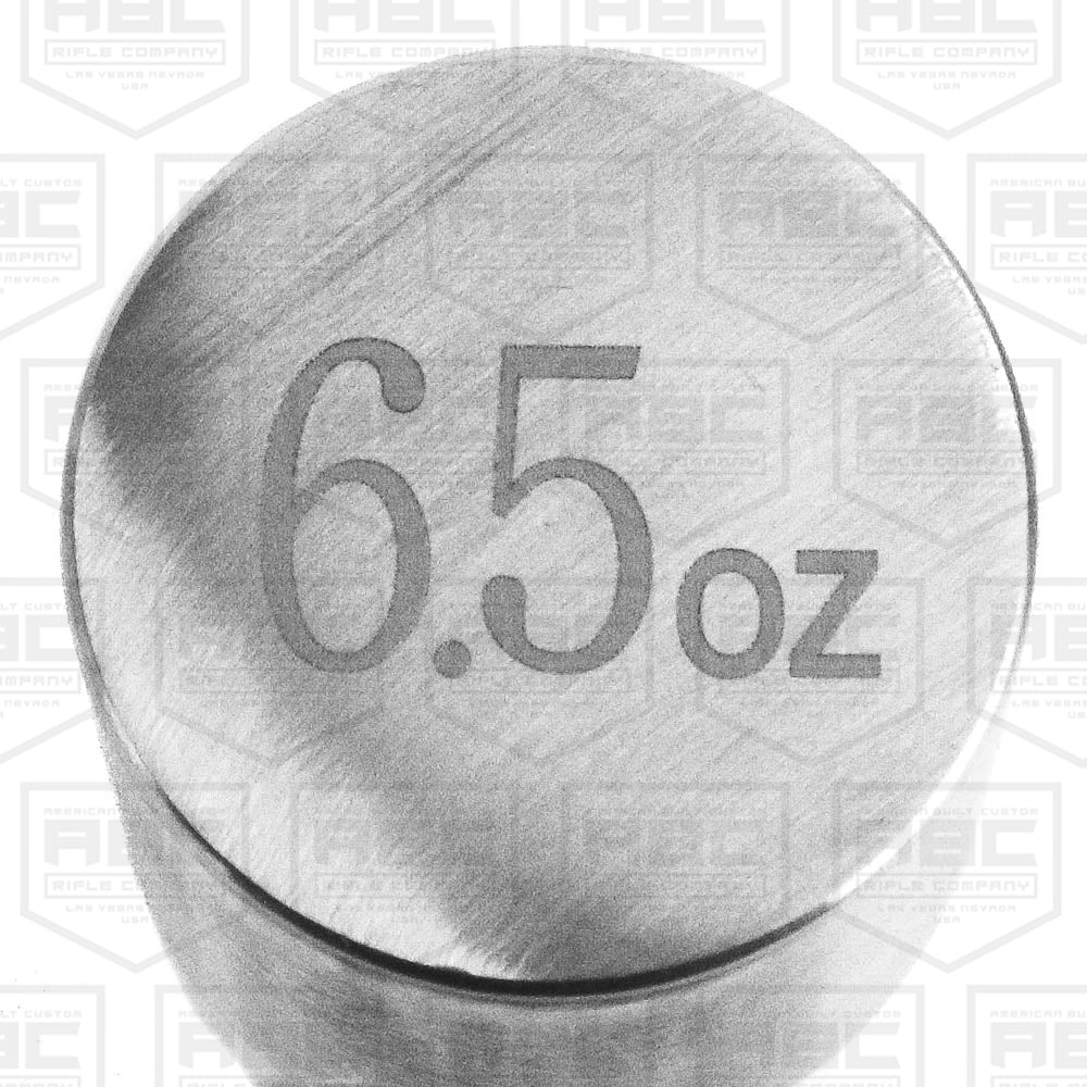AR 9mm Stainless Steel 6.5oz Heavy Buffer