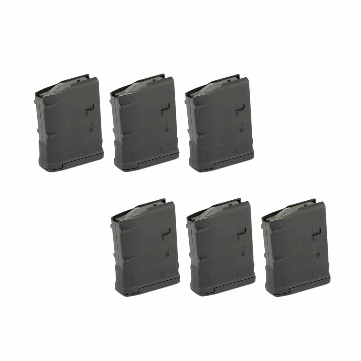 6-Pack - Magpul M3 .308 Win/7.62NATO AR-10 Magazine - 10 Round