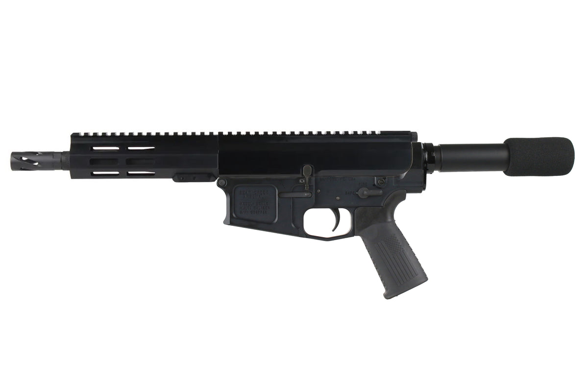 BC-10 .308 Side Charging Complete Pistol, 7.5" Parkerized Heavy Barrel, 1:10 Twist, Pistol Length Gas System, 6.5" M-LOK Rail