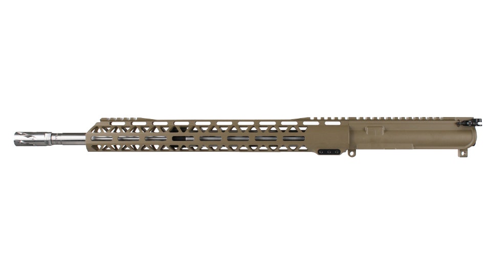 BC-15 .350 Legend Flat Dark Earth Cerakote Forged Complete Upper Assembly, 18" Stainless Heavy Barrel, 1:16 Twist, Carbine Length Gas System, 15" M-LOK Rail