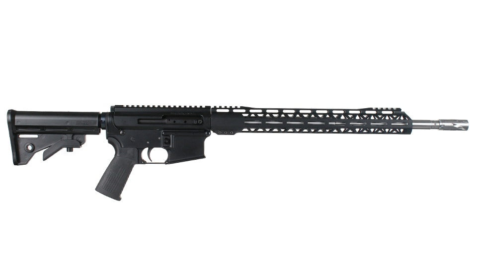 BC-15 .350 Legend Side Charging Complete Rifle, 18" Stainless Heavy Barrel, 1:16 Twist, Carbine Length Gas System, 15" M-LOK Rail