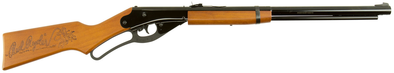 Daisy 991938803 Red Ryder Youth Spring Piston 177 650rd Reservoir Smooth Bore Steel Barrel, Black Receiver, Blade & Ramp
