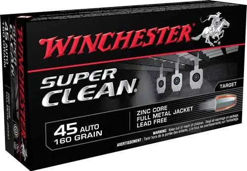 .45ACP 160GR FMJ SUPER CLEAN 50RDS