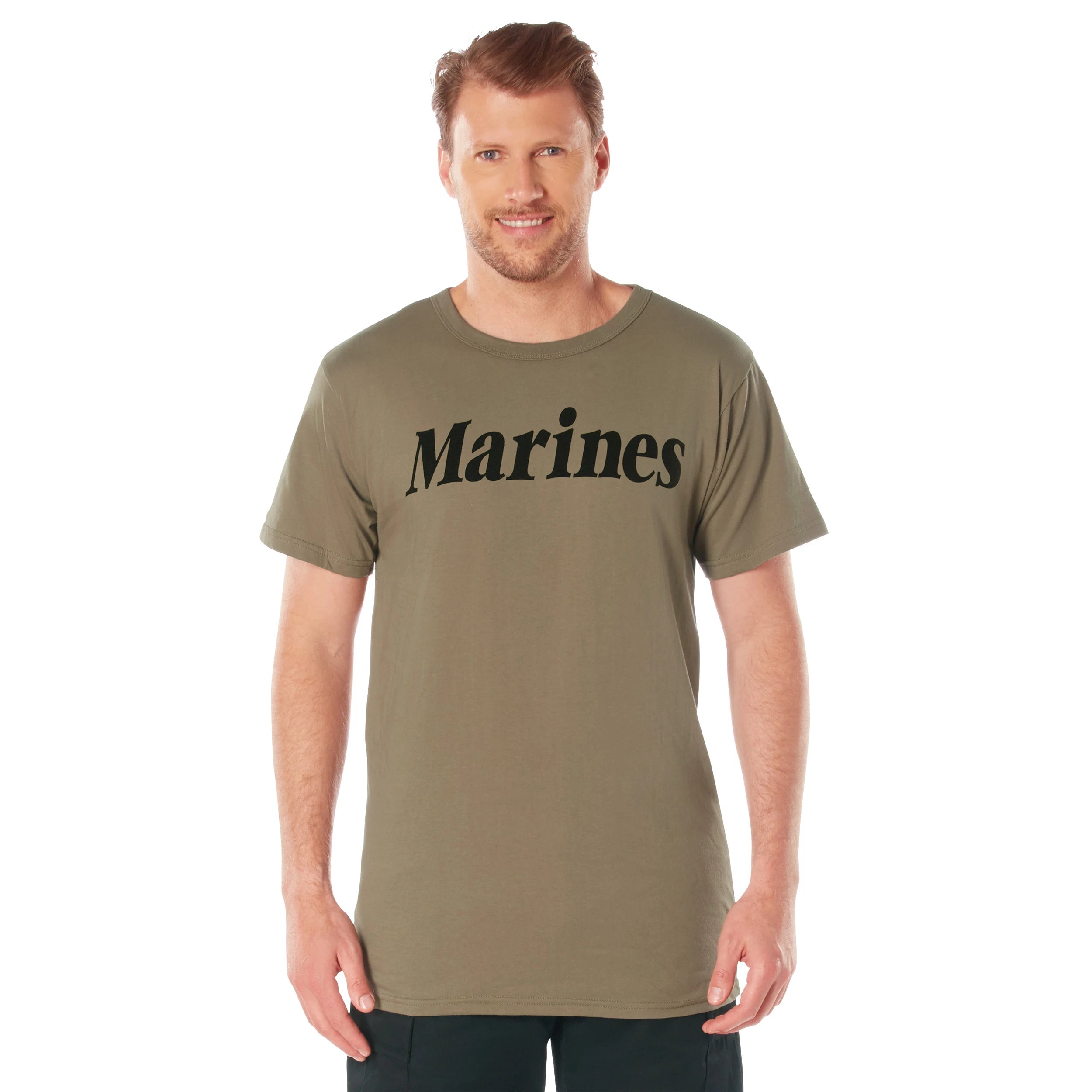 Rothco AR 670-1 Coyote Brown Marines Physical Training T-Shirt