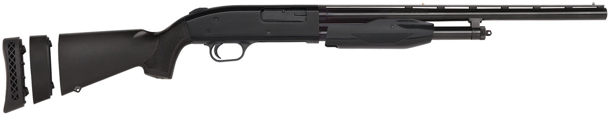 Mossberg 50485 510 Super Bantam Youth 20 Gauge 3" 3+1 18.50" Vent Rib Barrel, Dual Extractors, EZ-Reach Forend, Blued Me