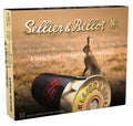 Sellier & Bellot SB12BSH Hunting  12Gauge 2.75" 21Pellets 1 1/8oz 4Buck Shot 10 Box/25 Case