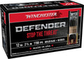 Winchester Ammo S12PDX1 PDX1 Defender Combo 12Gauge 2.75" 1oz Rifled Slug 3Plated 00Buck Shot 10 Per Box/10 Case
