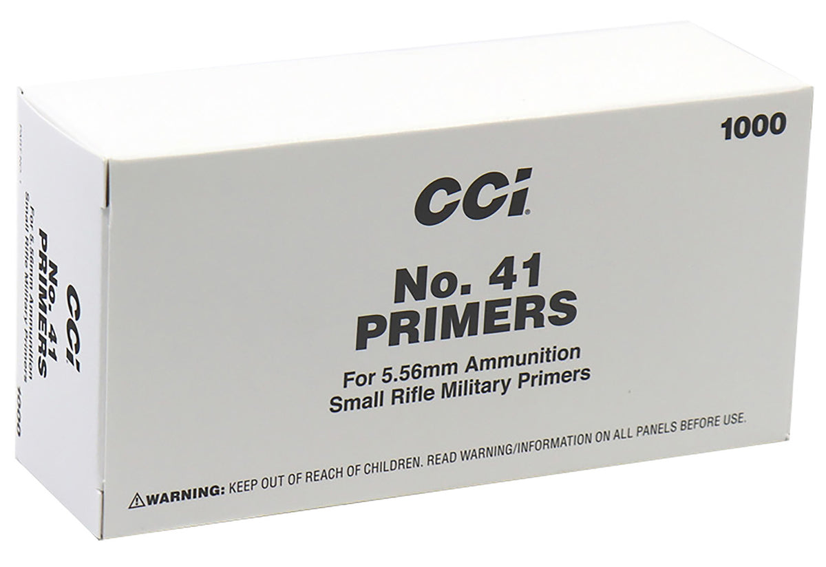 CCI 1 Mil-Spec No. 41 5.56x45mm NATO Rifle 1000/Box