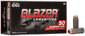 CCI 3584 Blazer Handgun 45Colt 200gr Jacketed Hollow Point 50 Per Box/20 Case