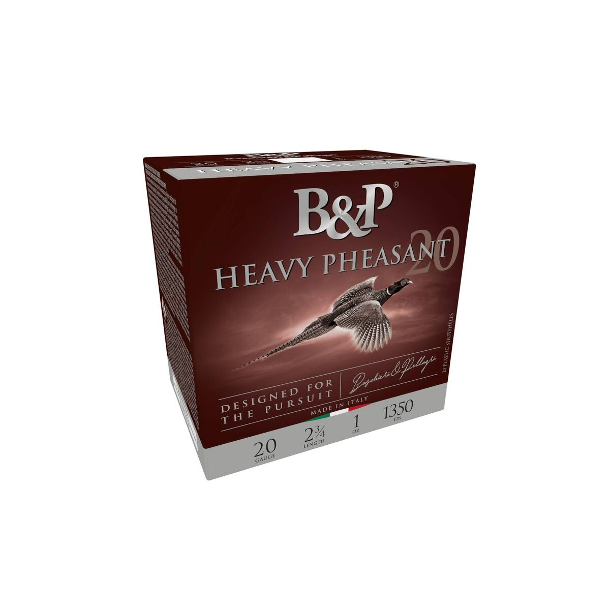 B&P HEAVY PHEASANT 20GA 3'' 1-1/4OZ HULL T SHOT TYPE NPL 6 1300FPS 25/RD