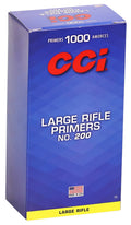 CCI 0011 Standard Rifle No. 200 Large Rifle Multi Caliber 1000/Box