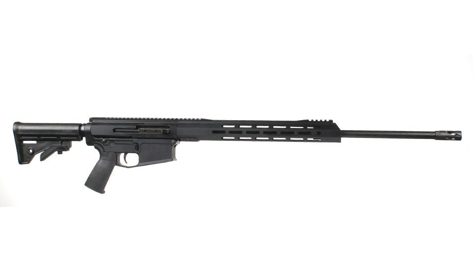 BC-10 .308 Side Charging Complete Rifle, 24" Black Nitride Lightweight Barrel, 1:10 Twist, Rifle Length Gas System, M-LOK Rail